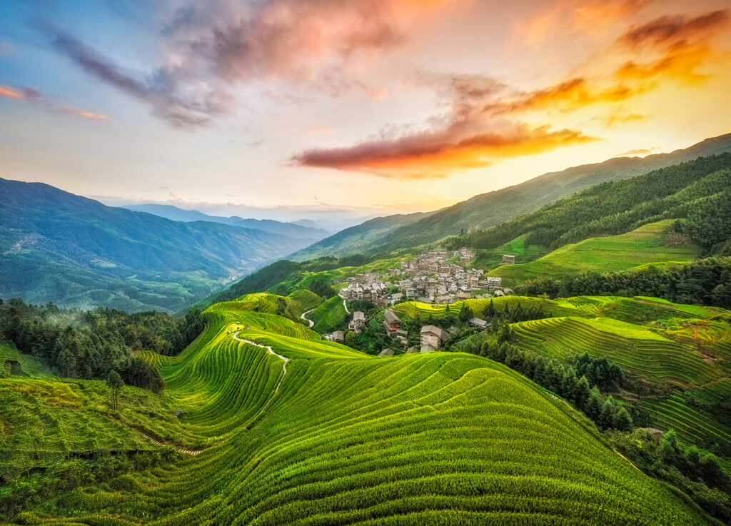 Reisterrassen von Longsheng