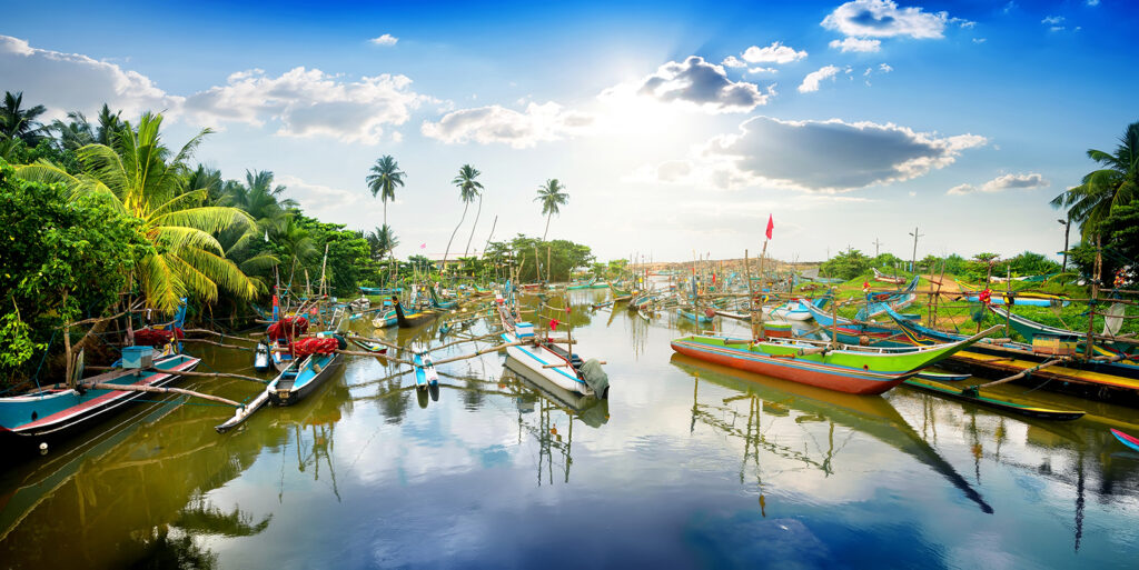 Fischerdorf Negombo